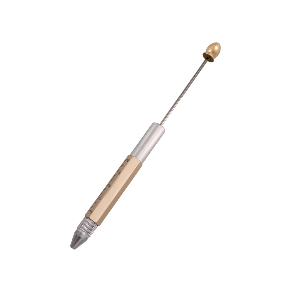 Wholesale Beadable Pens Writing Scale Touch Screwdriver Multifunctional Pen DIY Metal Pen